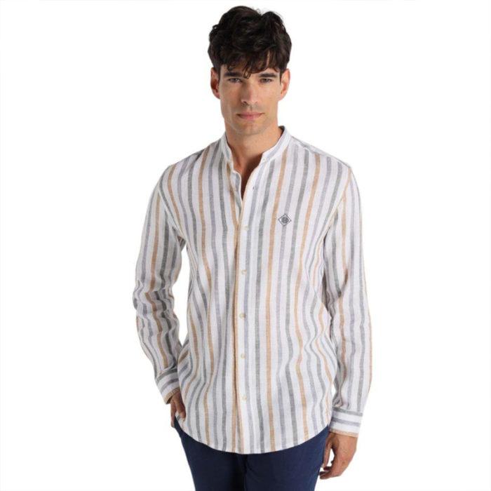 camisa-cuello-mao-rayas-verticales-bendorff