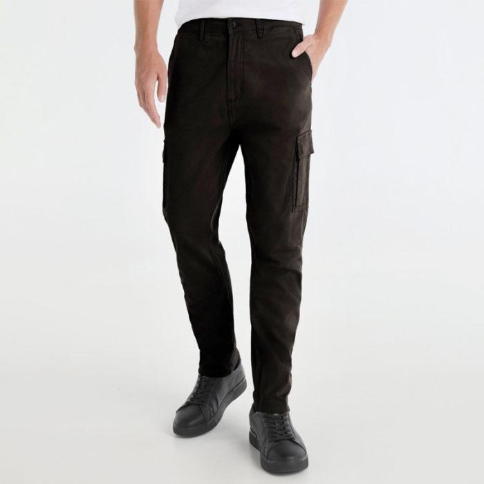 pantalon-cargo-lois-slim-color-negro