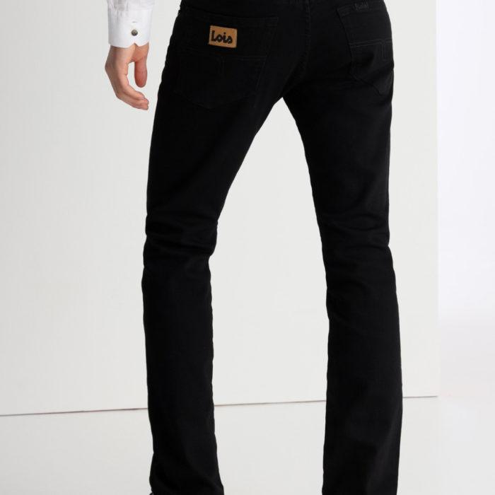 LOIS JEANS REGULAR COLOR NEGRO -HOMBRE