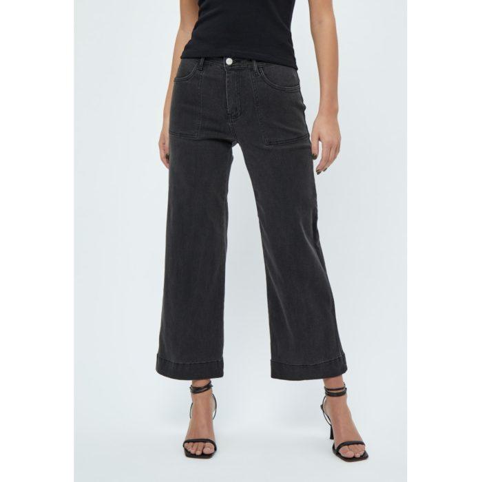 PANTALÓN VAQUERO PIERNA RECTA TIRO ALTO