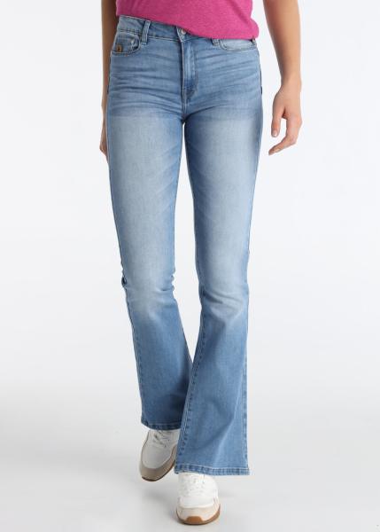 JEANS FLARE PUSH-UP " LOIS "
