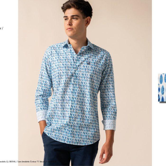 CAMISA ALGODÓN "MY SCOOTER LONDON "